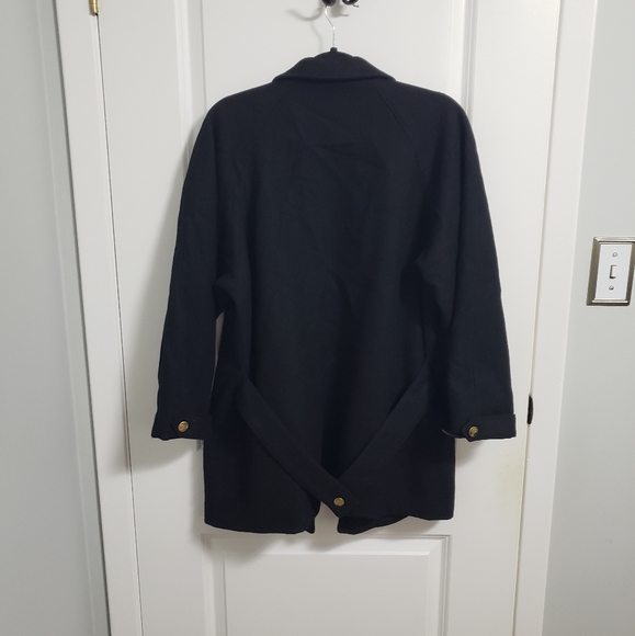 VINTAGE BIANCA Black Blazer Coat - Picture 5 of 10